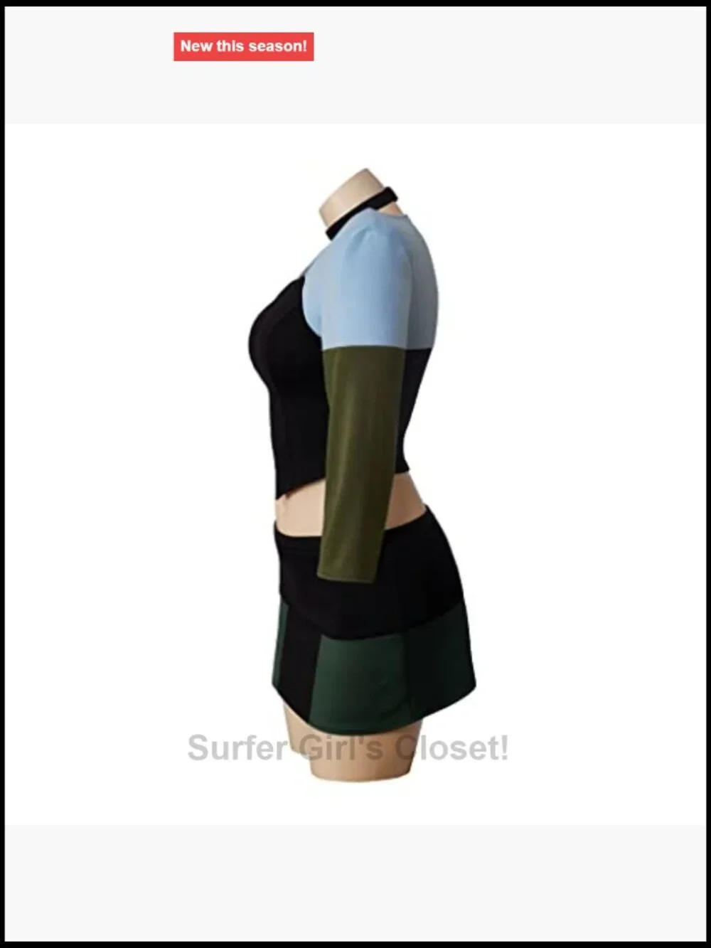 Gwen Cosplay Costume Crop Top Skirt Set Halloween Women Adult